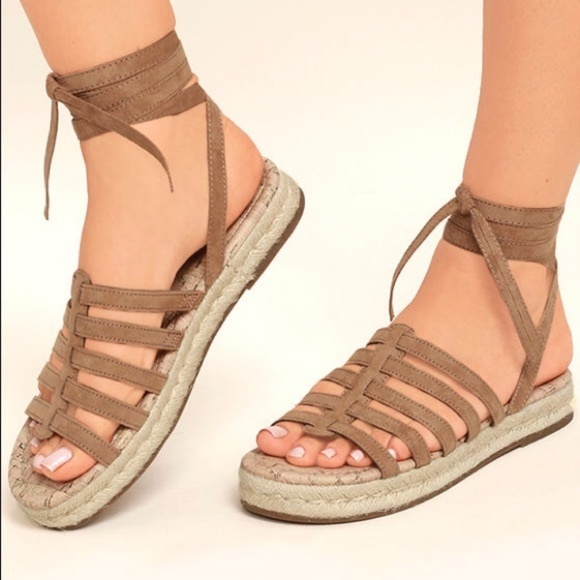 Circus by Sam Edelman Shoes - Circus Sam Edelman Suede Espadrille Sandals 6.5